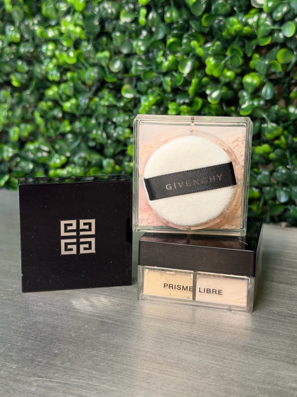 3 Voile Rose- Givenchy Prisme Libre Mat-finish Radiance Loose powder *MINI**